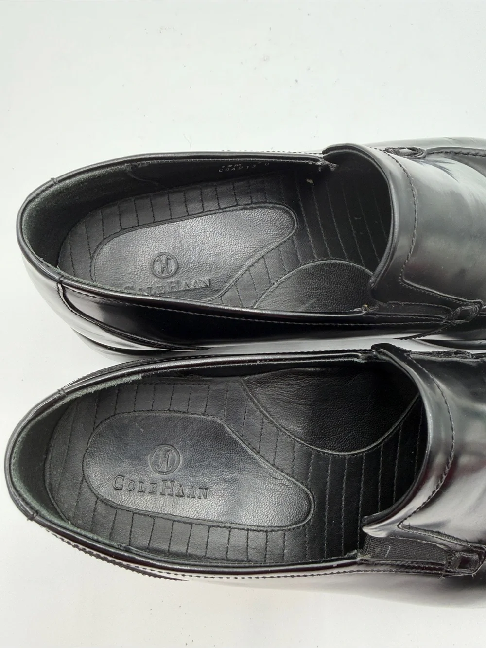 COLE HAAN sz13M Black Leather Loafers